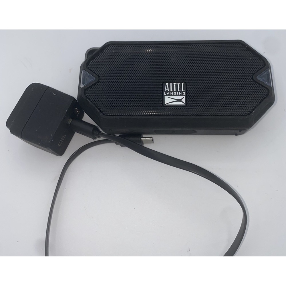 Altec Lansing HydraMini IMW1000 Bluetooth Waterproof Speaker 6hr IP67 Black